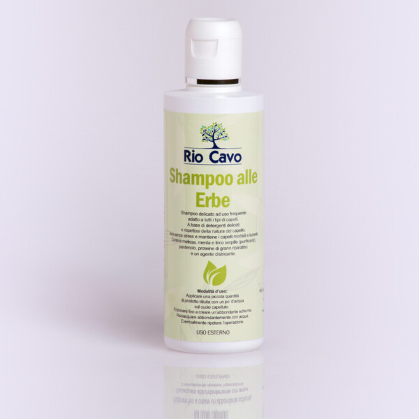 shampoo naturale alle erbe